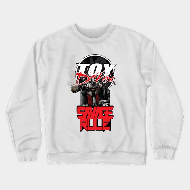 Detox TFCon 2017 Savage Rule Crewneck Sweatshirt by ToyDetox